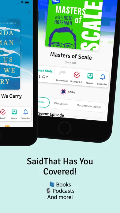 SaidThat - Social Reviews Screenshots