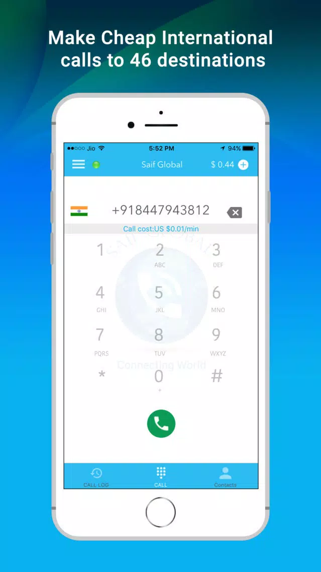 Tangkapan skrin Saif Global