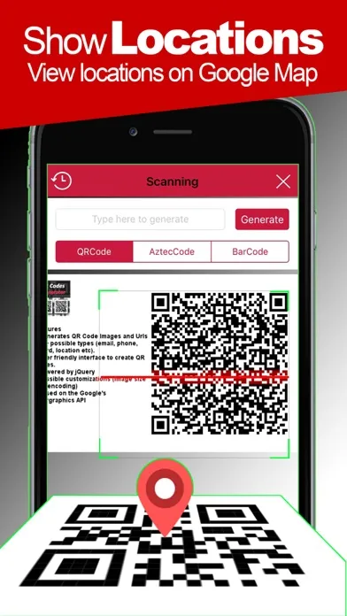 Barcode Scanner - QR Scanner & QR Code Generator Screenshots
