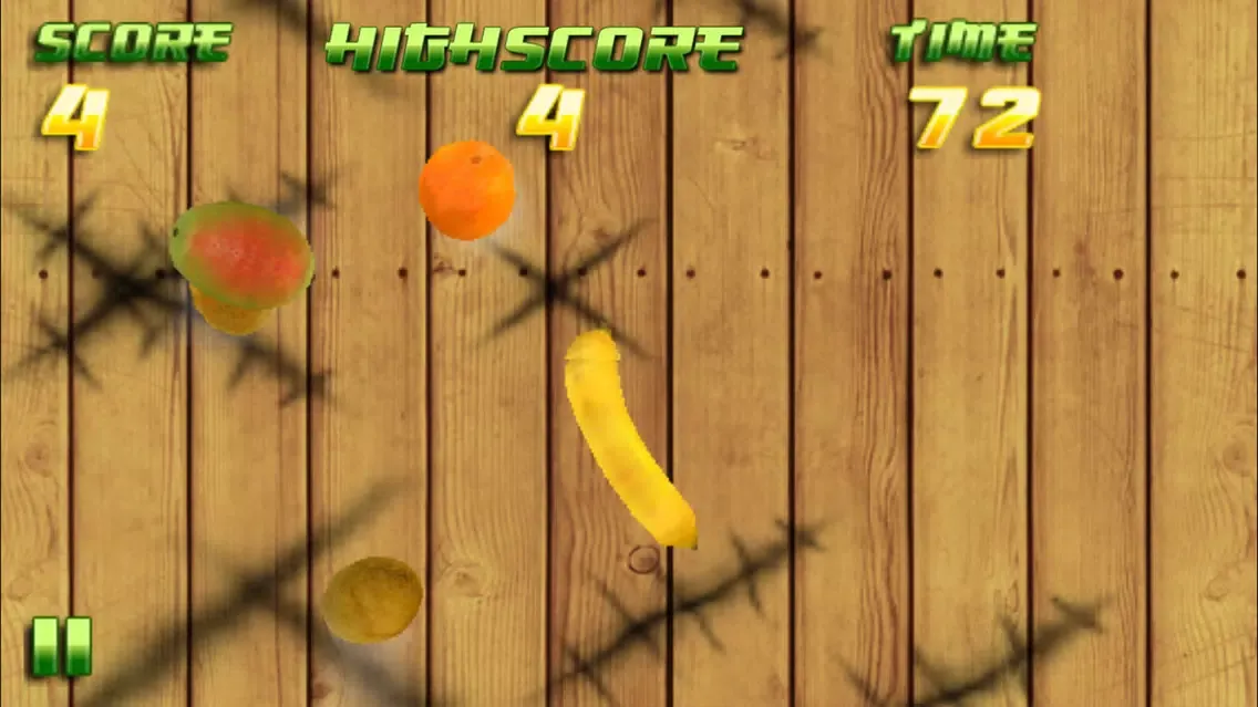 Capturas de tela do Fruit Slicer Free - Cut & Slash like a Expert Caribbean orange, bananas and melons like in a festival