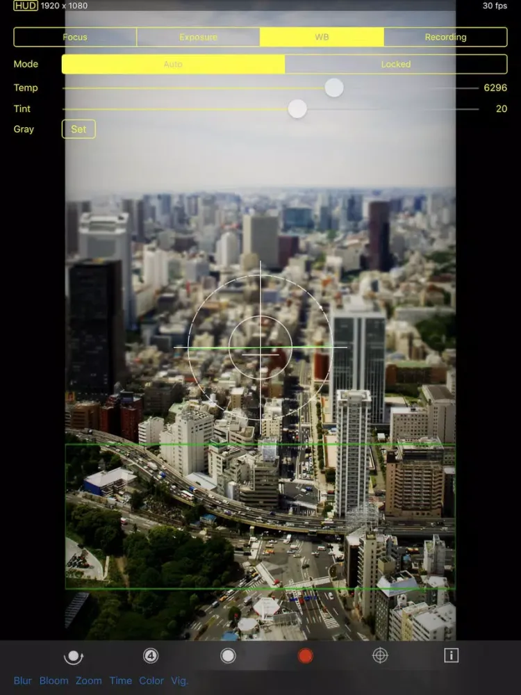 Miniature Camera - Tilt Shift iPad 应用截图