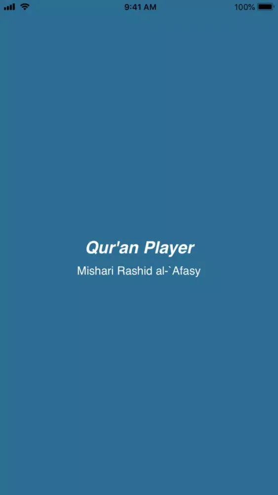 Zrzuty ekranu Quran Audio Player (Al Afasy)