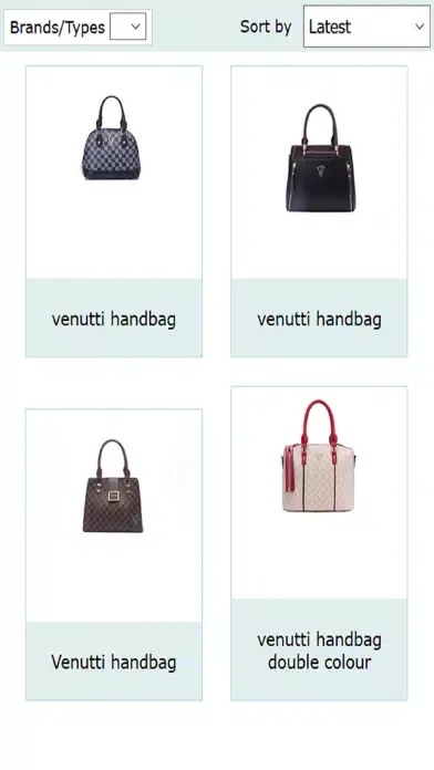 Captures d'écran de KBCBags