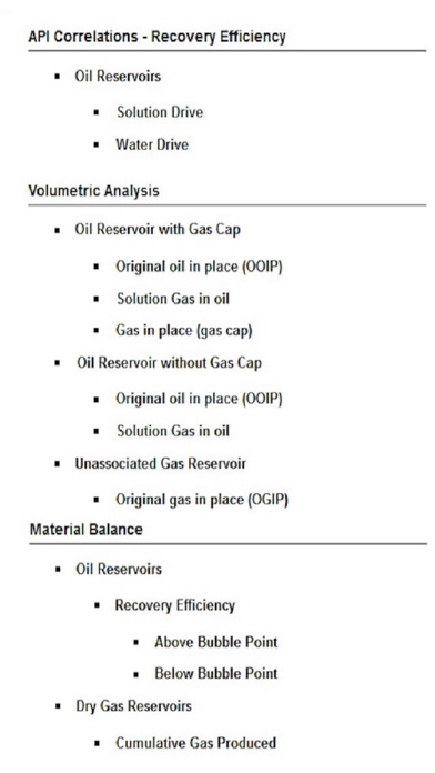 Oil & Gas Calculations (Lite) سکرین شاٹس