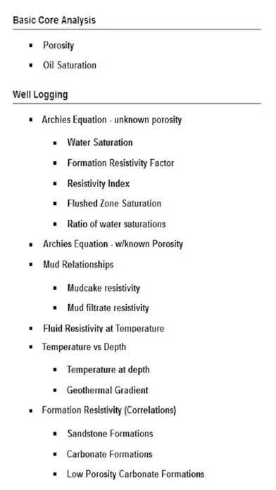 Oil & Gas Calculations (Lite) 스크린샷
