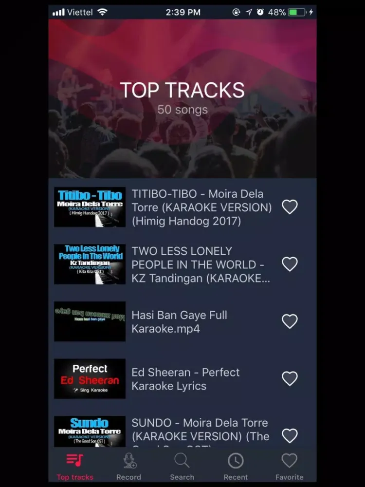 صور Karaoke 2018 - Sing & Record iPad 