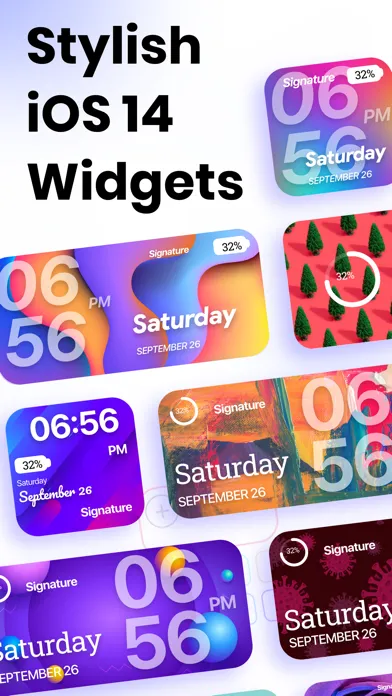 Tangkapan layar Custom Colorful Widget Maker