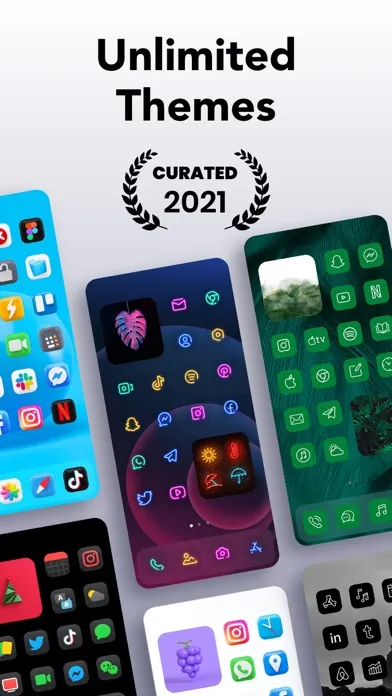 ภาพหน้าจอของ Home Screen Themes & Launcher