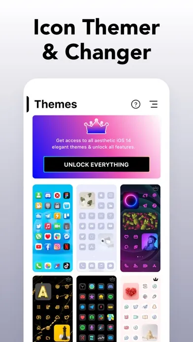 ภาพหน้าจอของ Home Screen Themes & Launcher