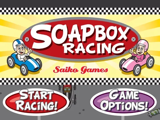 Tangkapan layar Soapbox Racing iPad 