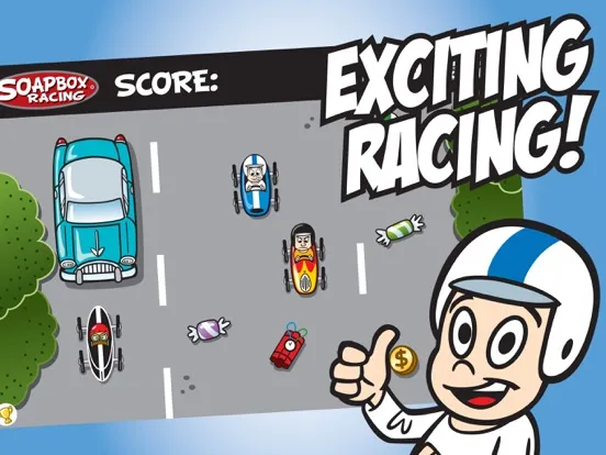 Tangkapan layar Soapbox Racing iPad 