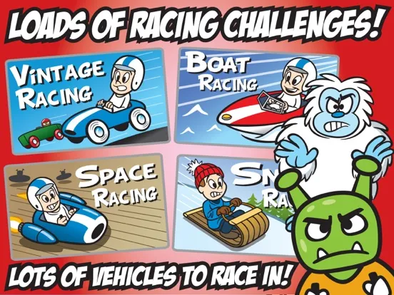 Tangkapan layar Soapbox Racing iPad 