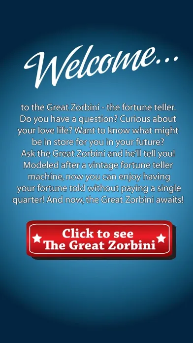 تصاویر Great Zorbini Fortune Teller