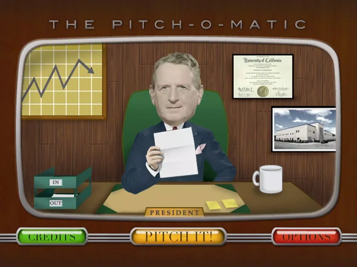 Tangkapan skrin The Pitchomatic iPad 