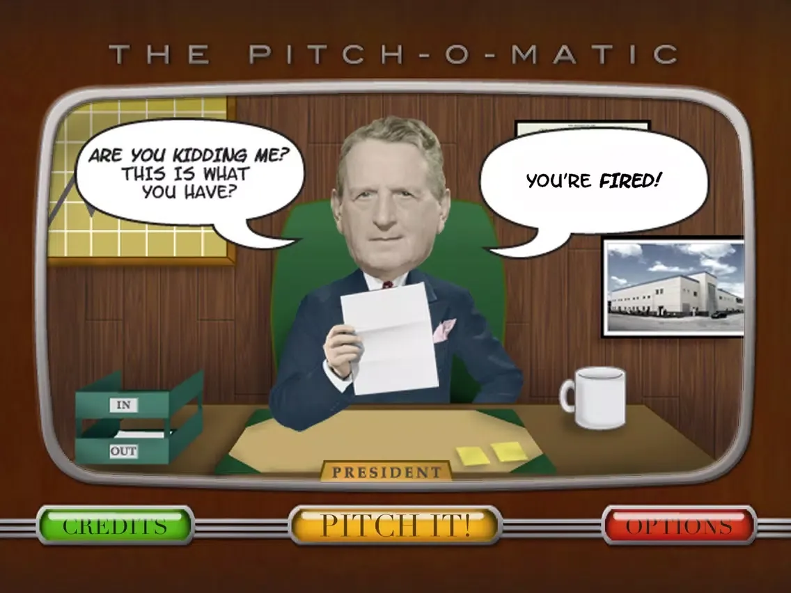Tangkapan skrin The Pitchomatic iPad 