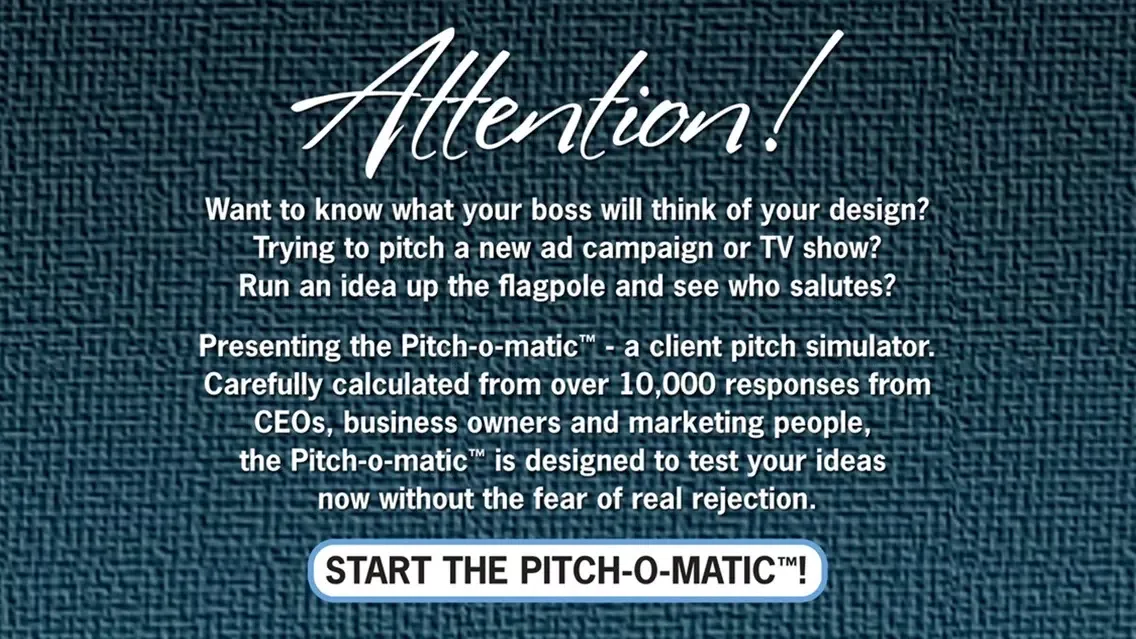 Tangkapan skrin The Pitchomatic