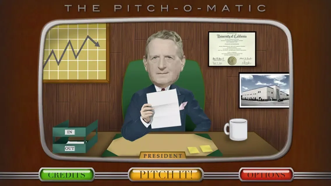 Tangkapan skrin The Pitchomatic