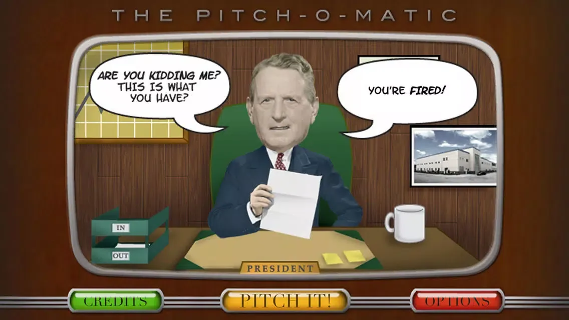 Tangkapan skrin The Pitchomatic