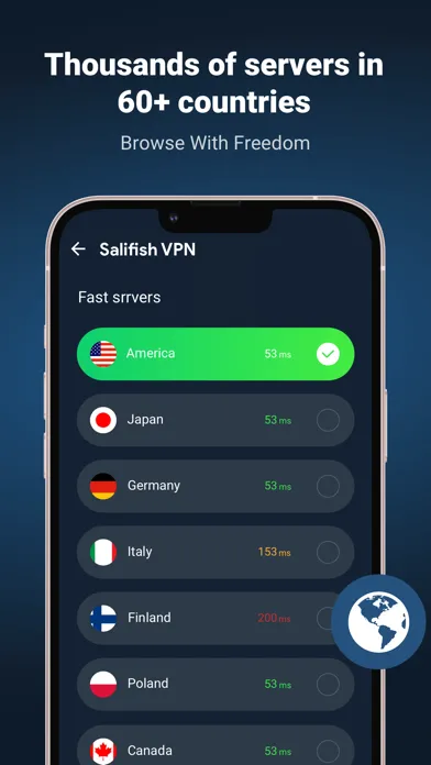 SailfishVPN Screenshots