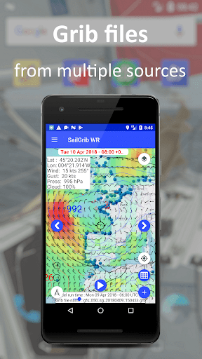 Weather - Routing - Navigation Screenshots