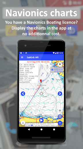 Weather - Routing - Navigation Screenshots