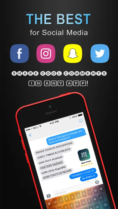 ภาพหน้าจอของ Cool Fonts Keyboard Pro- Custom Themes and Skins
