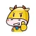Cute Cartoon Cow