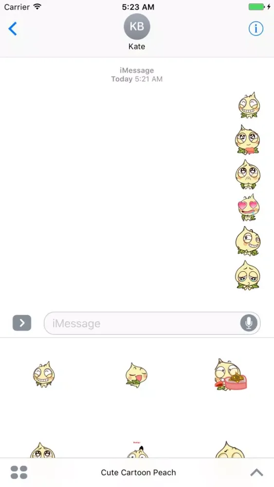 Screenshot di Cute Cartoon Peach