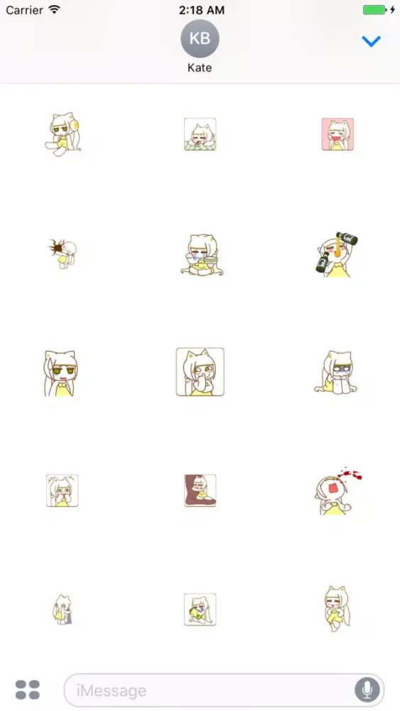 Cute Catwoman Stickers Screenshots