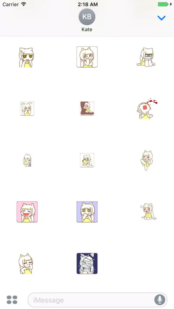 Cute Catwoman Stickers Screenshots