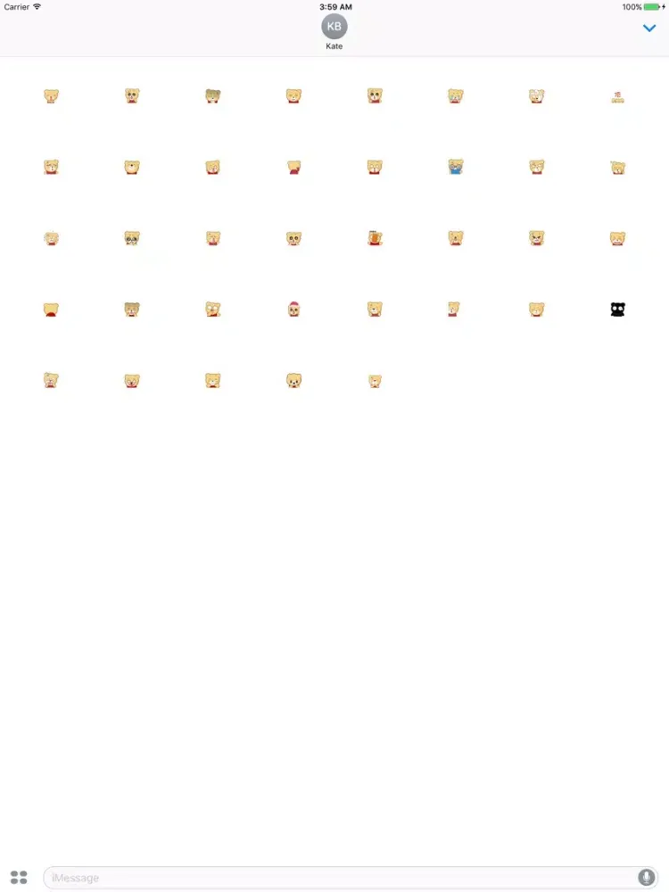 صور Cute Cubs Emoji iPad 