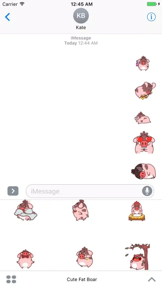 Cute Fat Boar スクリーンショット