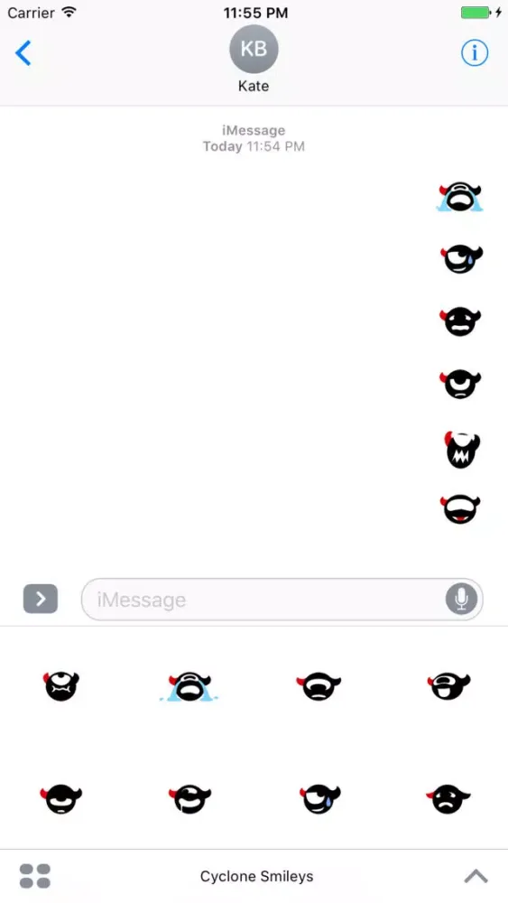 Zrzuty ekranu Cyclone Smileys