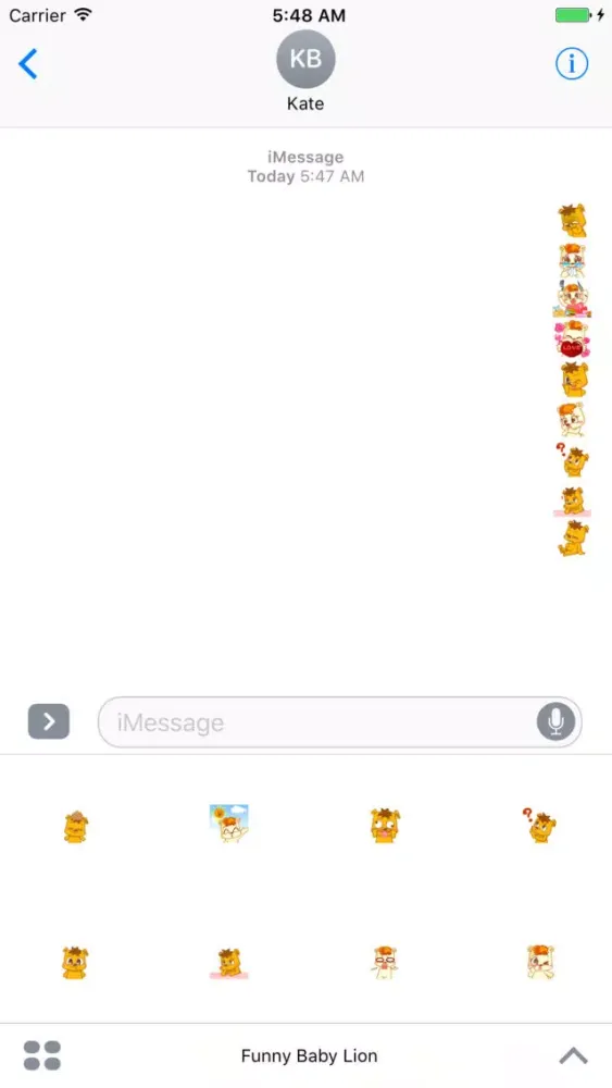 Screenshot di Funny Baby Lion