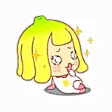 Funny Banana Girl