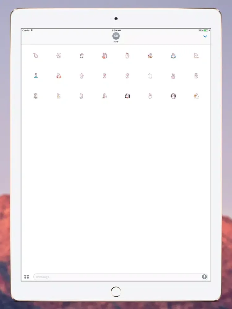 Funny Fat Rabbit iPad  Screenshots