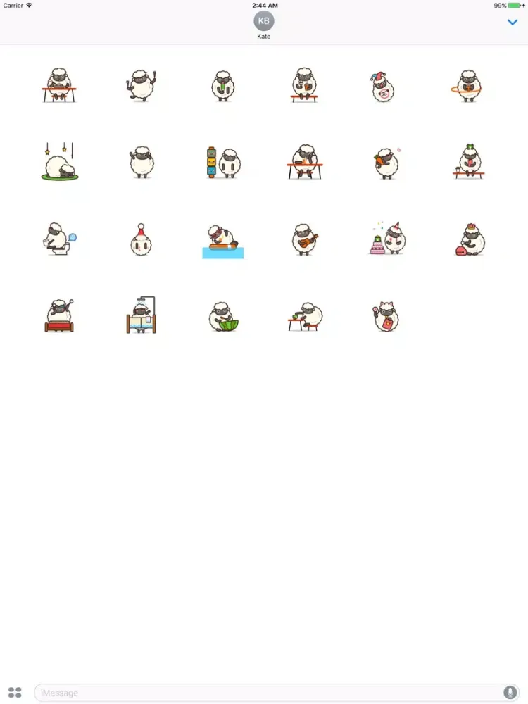 Funny Gulu Sheep iPad  Screenshots