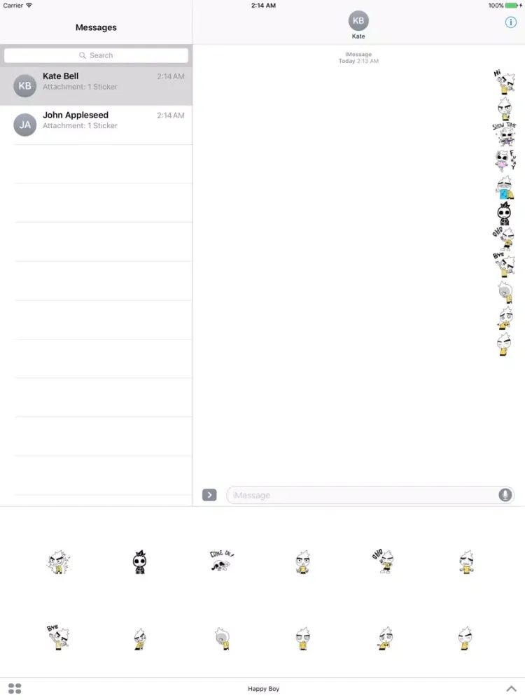 Capturas de pantalla de Happy Boy iPad 