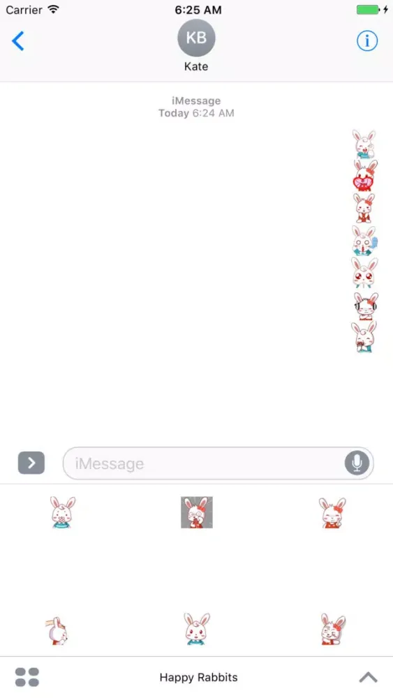 Ảnh chụp màn hình của Happy Rabbits