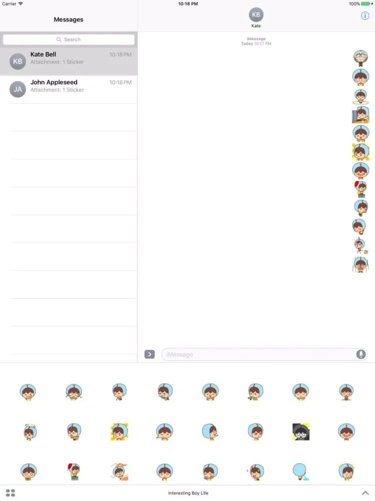 ภาพหน้าจอของ Interesting Boy Life iPad