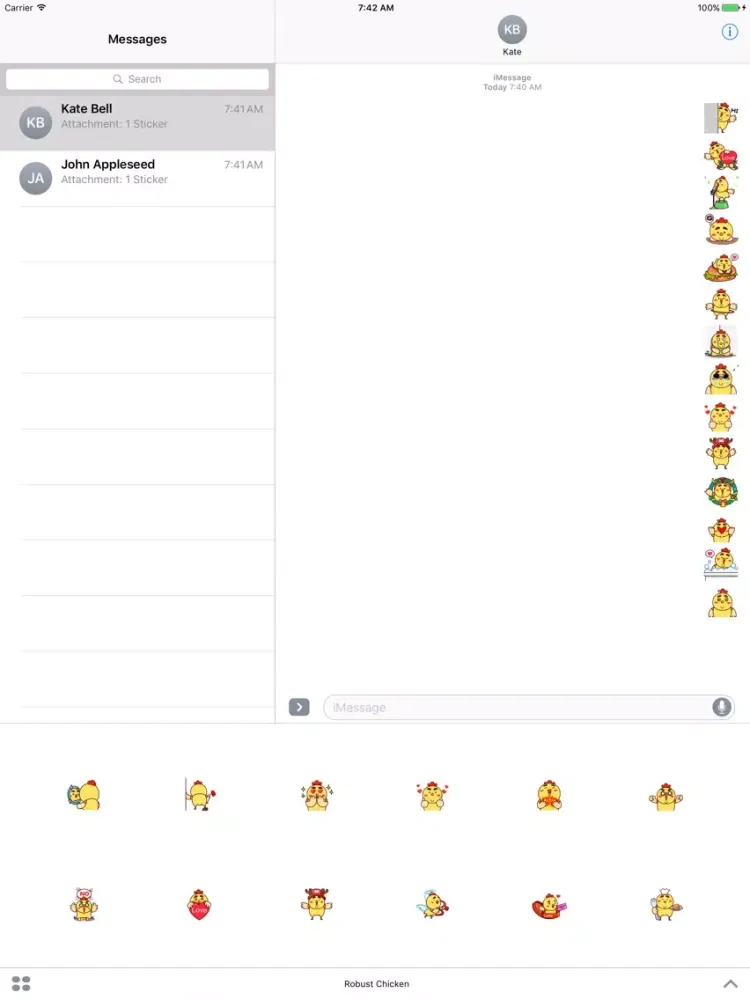 Robust Chicken iPad  Screenshots