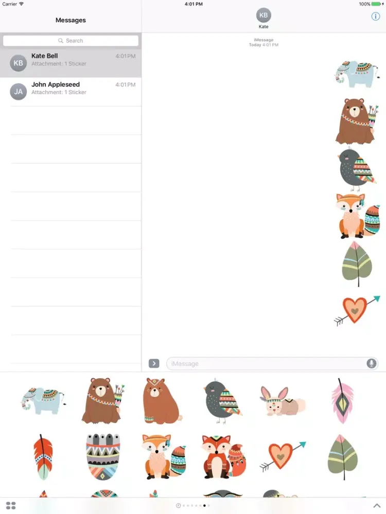 تصاویر Tribal Animals iPad 