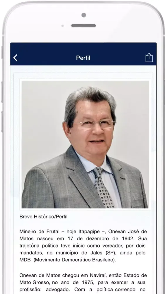 Screenshot di Deputado Onevan Matos