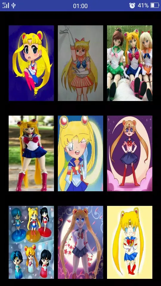 Sailor Chibli Lock Screen Screenshots