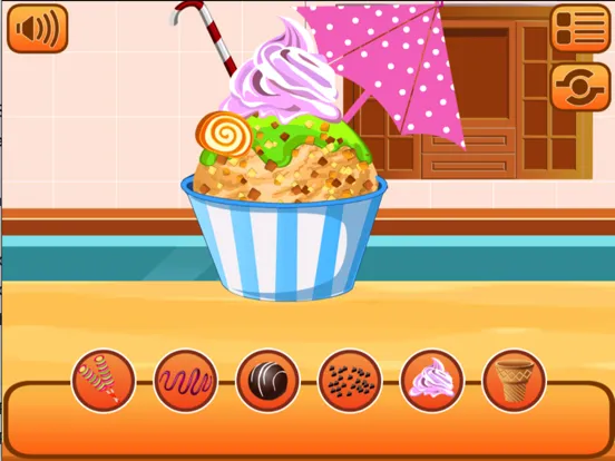 Tangkapan layar Ice Cream Maker Kids Games Girls Games iPad 