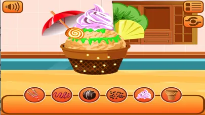 Tangkapan layar Ice Cream Maker Kids Games Girls Games