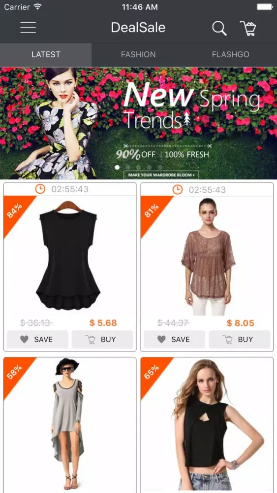 ภาพหน้าจอของ DealSale - Fashion for You