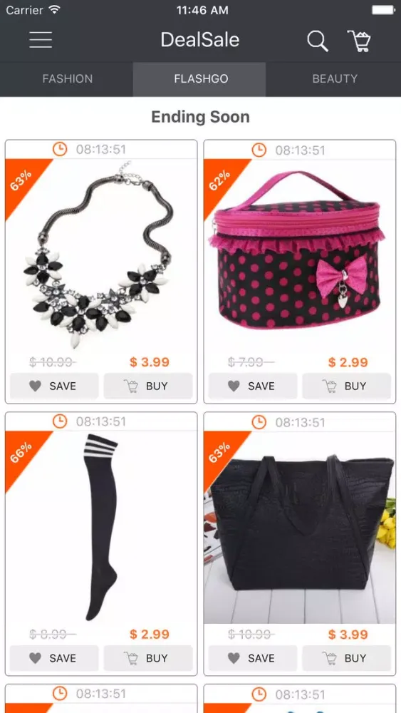 ภาพหน้าจอของ DealSale - Fashion for You