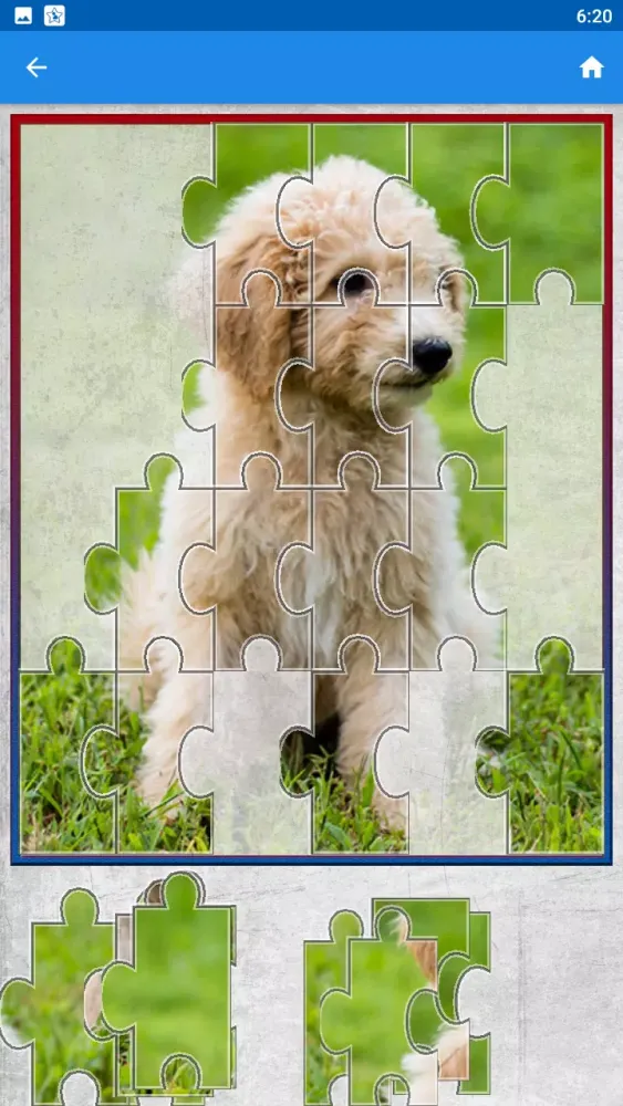 Dog Jigsaw Puzzle Game Ekran Görüntüleri