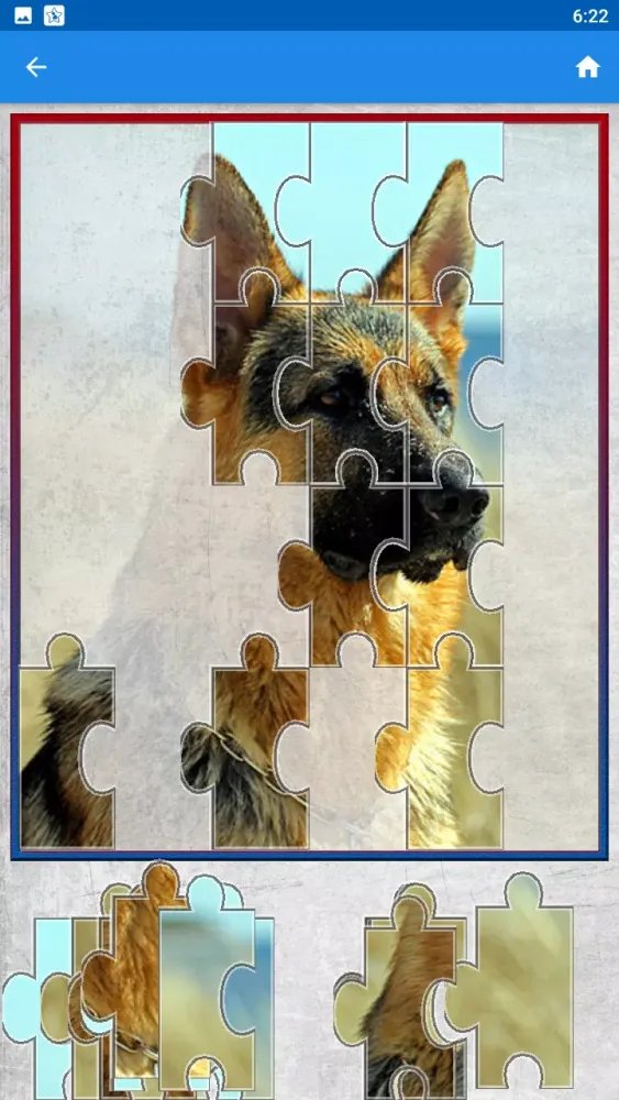 Dog Jigsaw Puzzle Game Ekran Görüntüleri